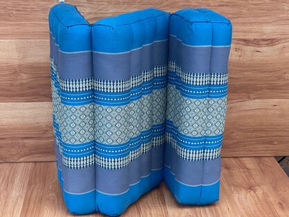 Double folded mediation cushion seat