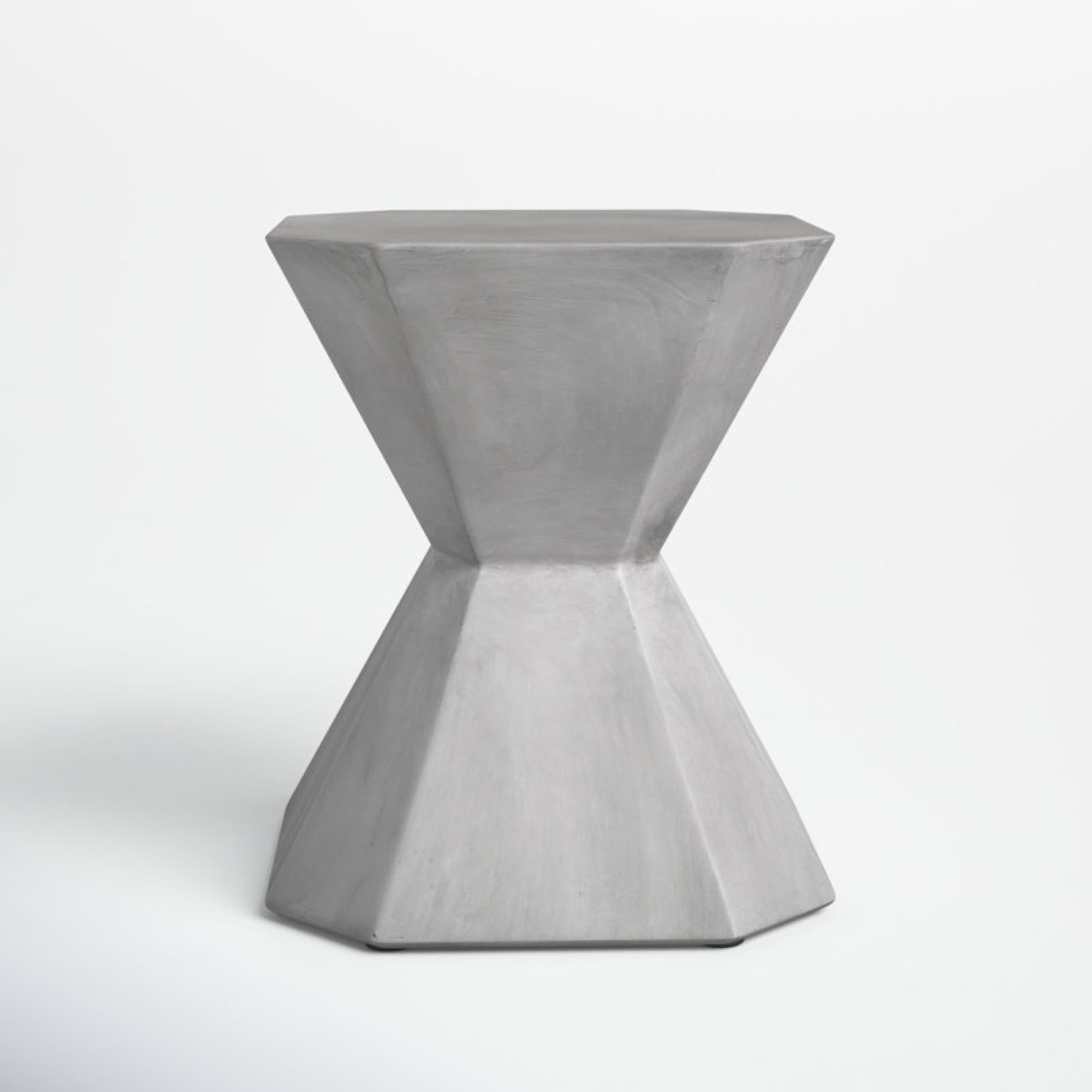 Coffee Table Large multi sided Side Table 45 CM wide 51cm height Grey