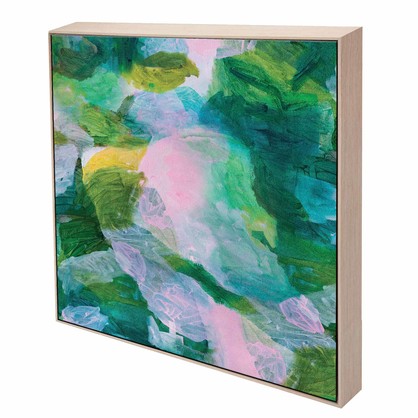 Hearts Garden - Framed Canvas