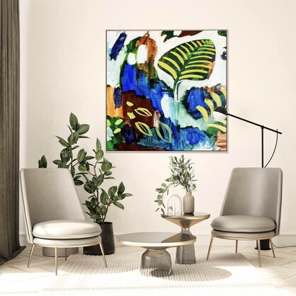Floorbed - Framed Canvas
