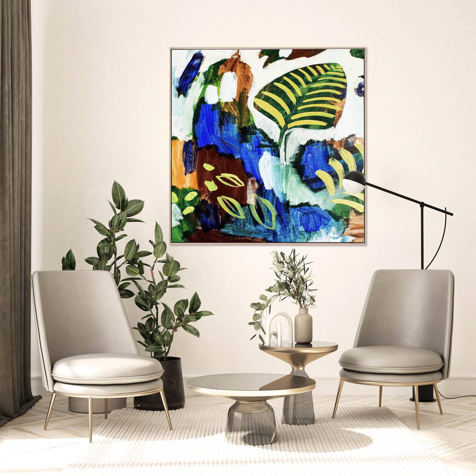 Floorbed - Framed Canvas