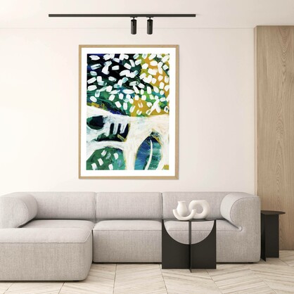 Green Forrest - Framed Print
