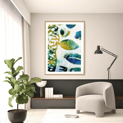 Green Jungle - Framed Print