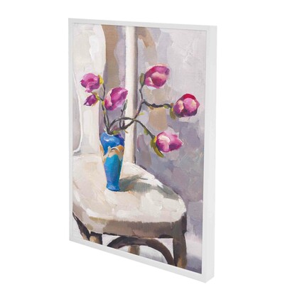 Portrait Magnolia - Framed Print