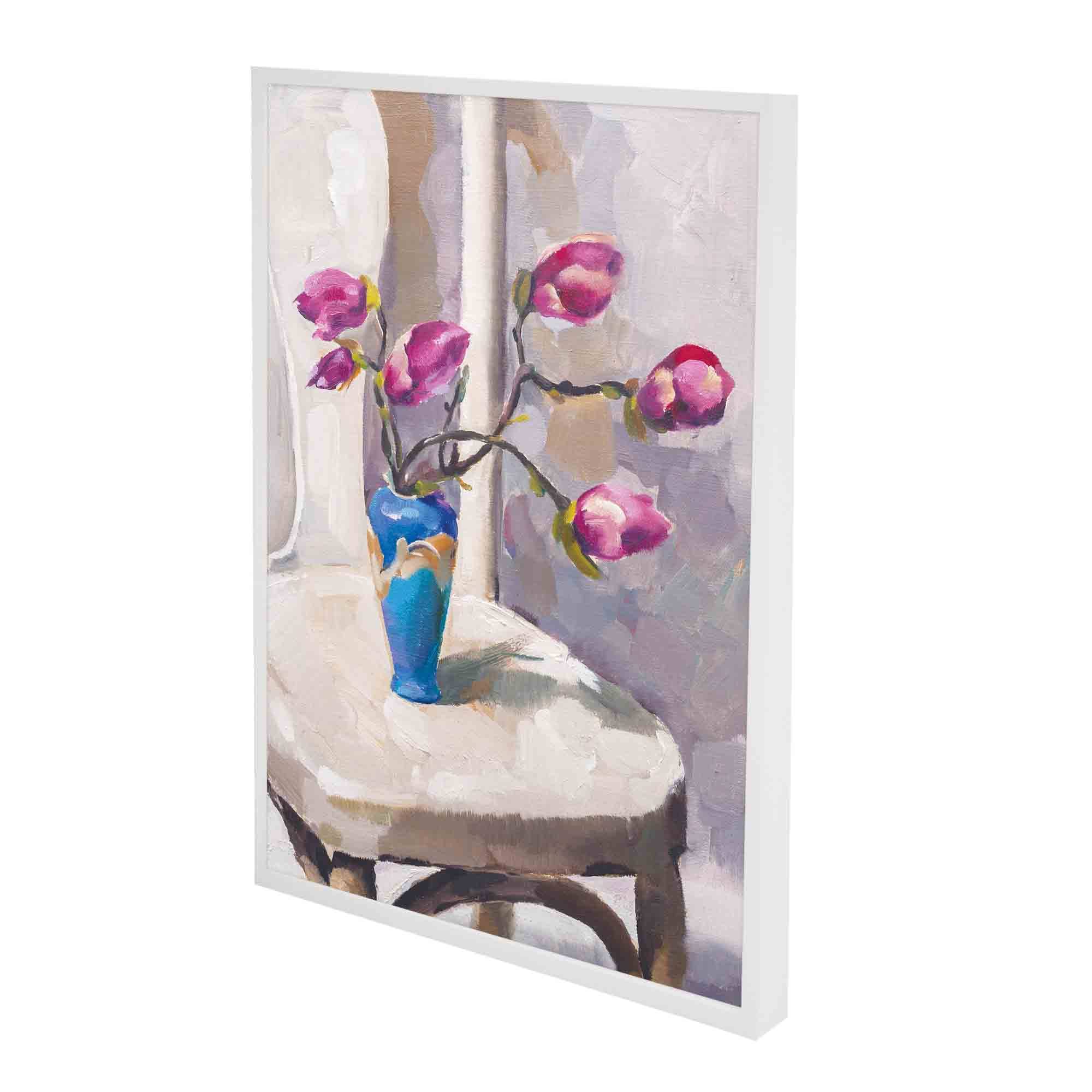 Portrait Magnolia - Framed Print