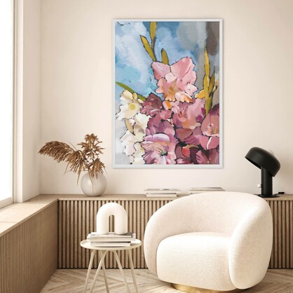 Sky Iris - Framed Print