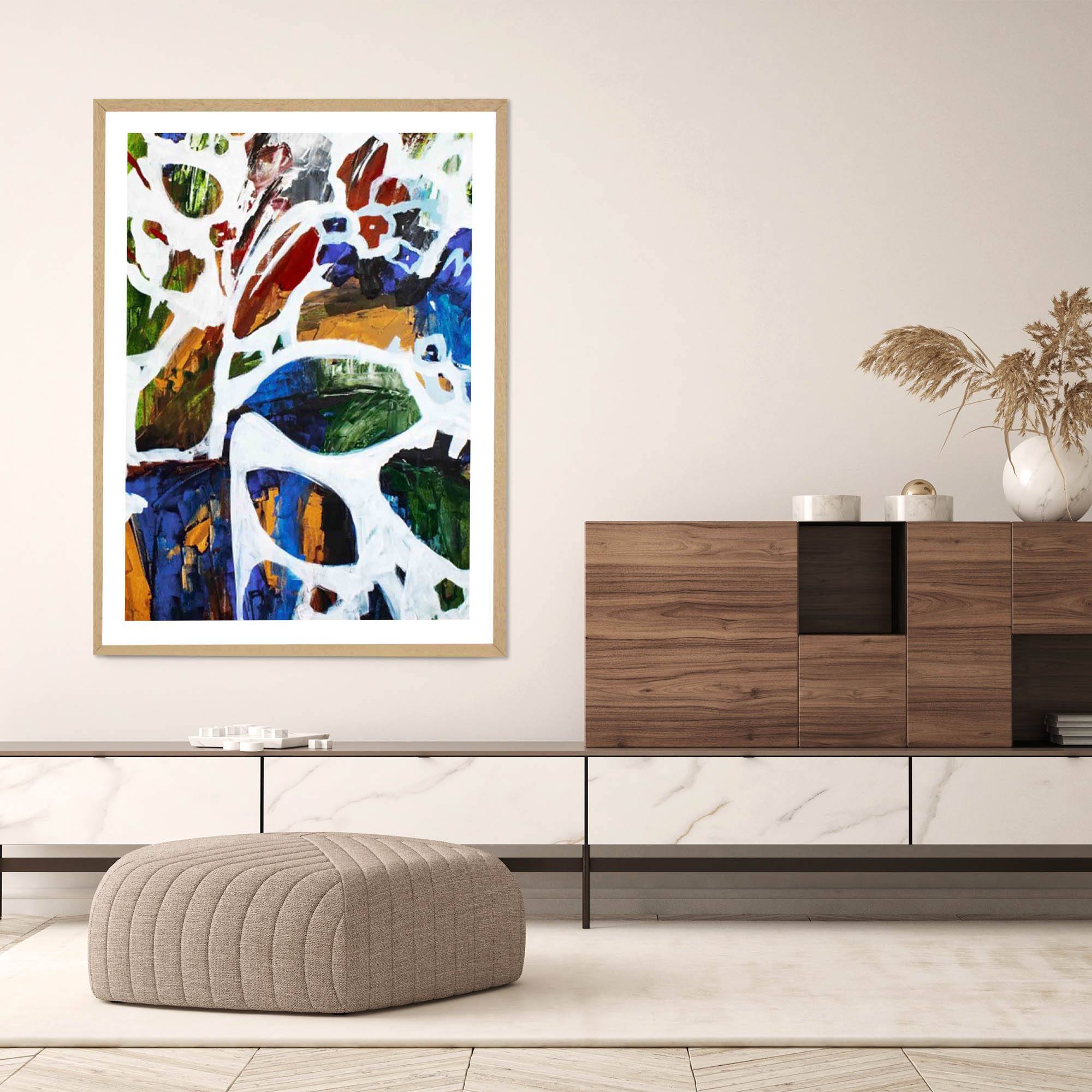 Tawny Jungle - Framed Print