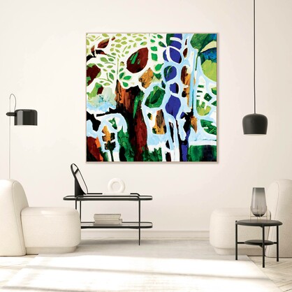 Tawny Trees - Framed Canvas