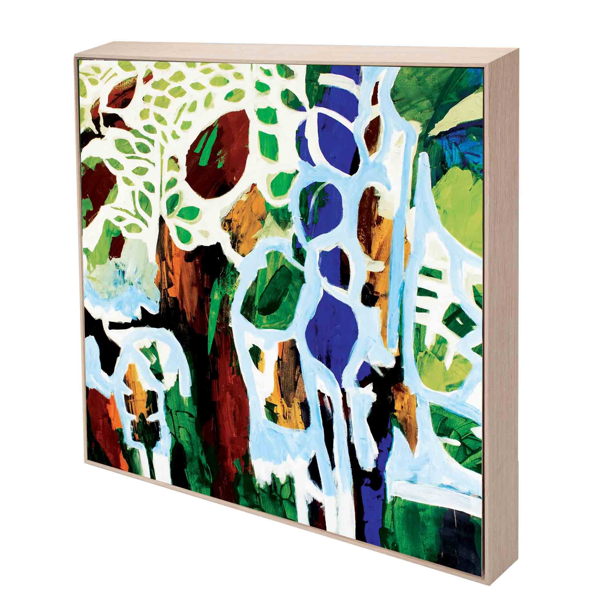 Tawny Trees - Framed Canvas