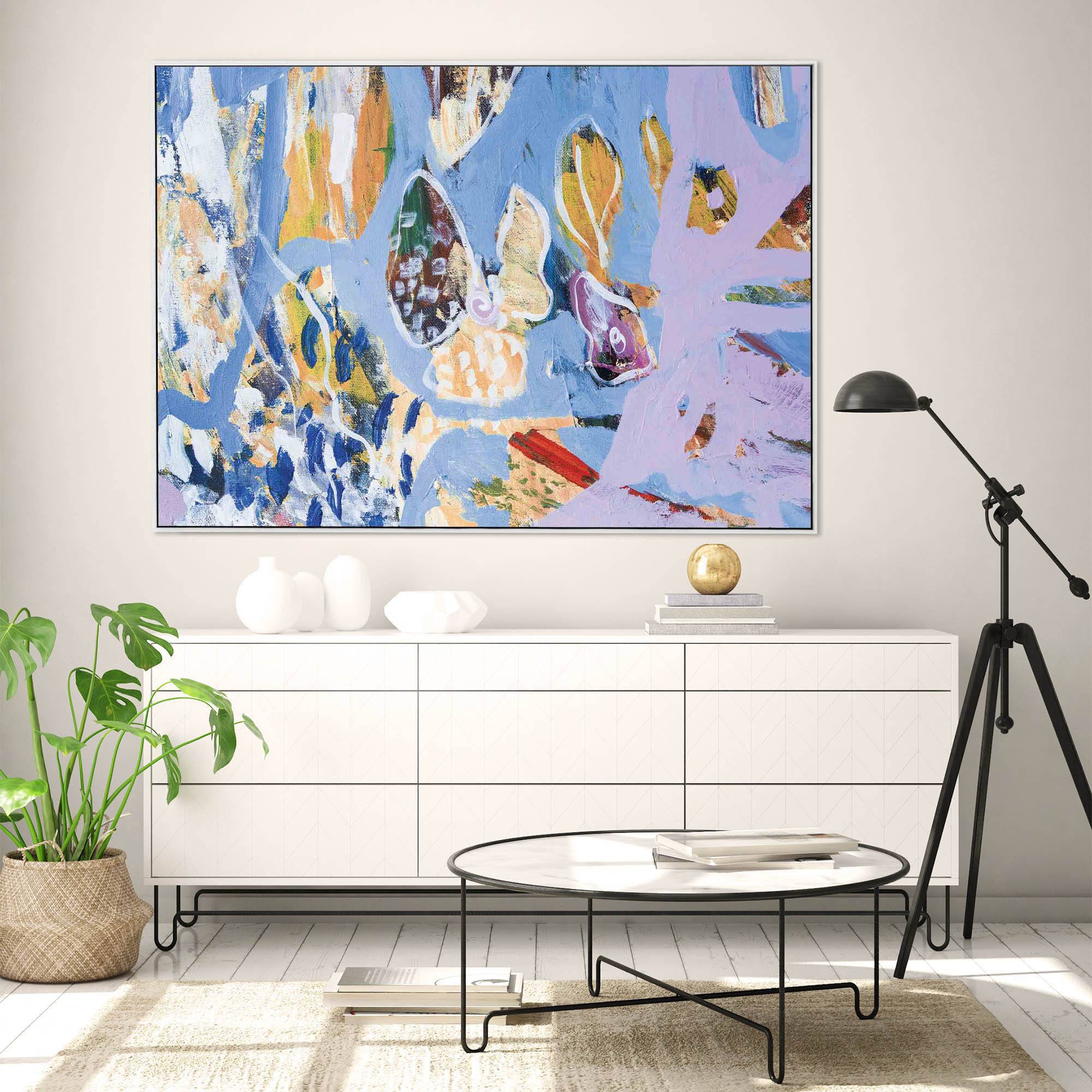 Majic Abstract - Framed Canvas