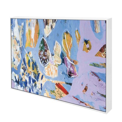 Majic Abstract - Framed Canvas
