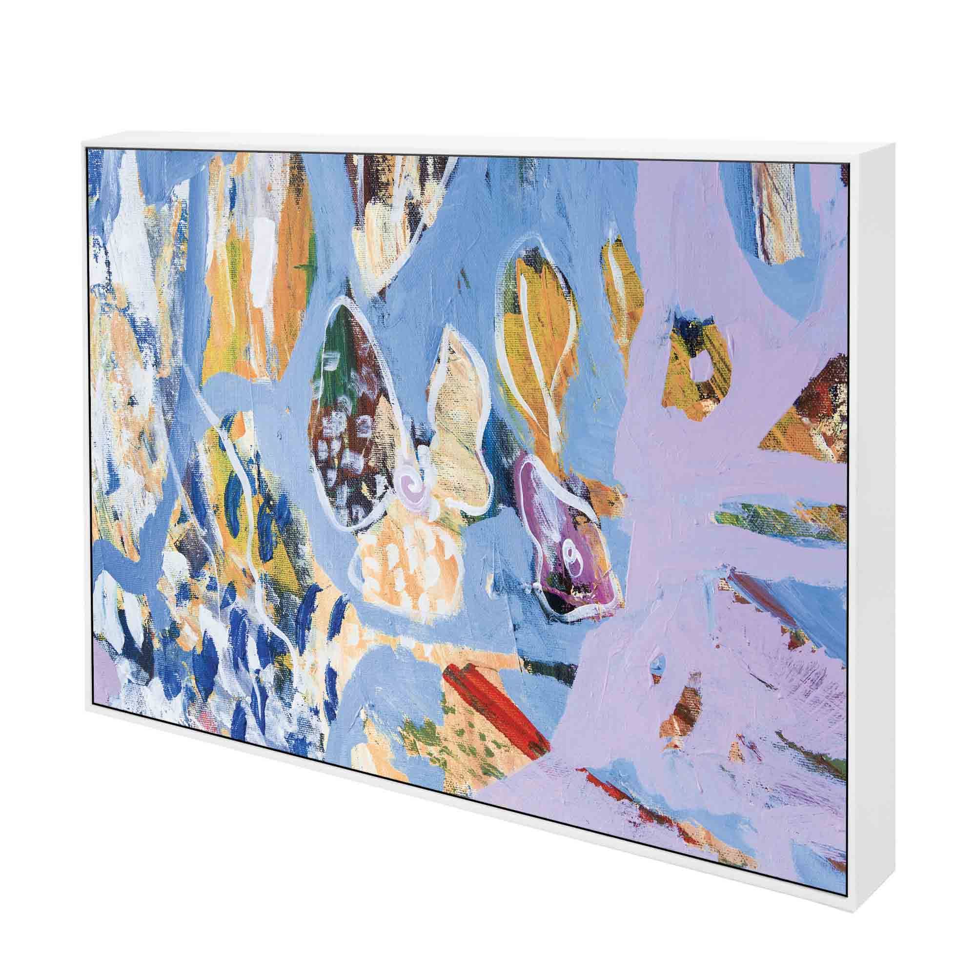 Majic Abstract - Framed Canvas