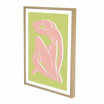Avocado Pose - Framed Print