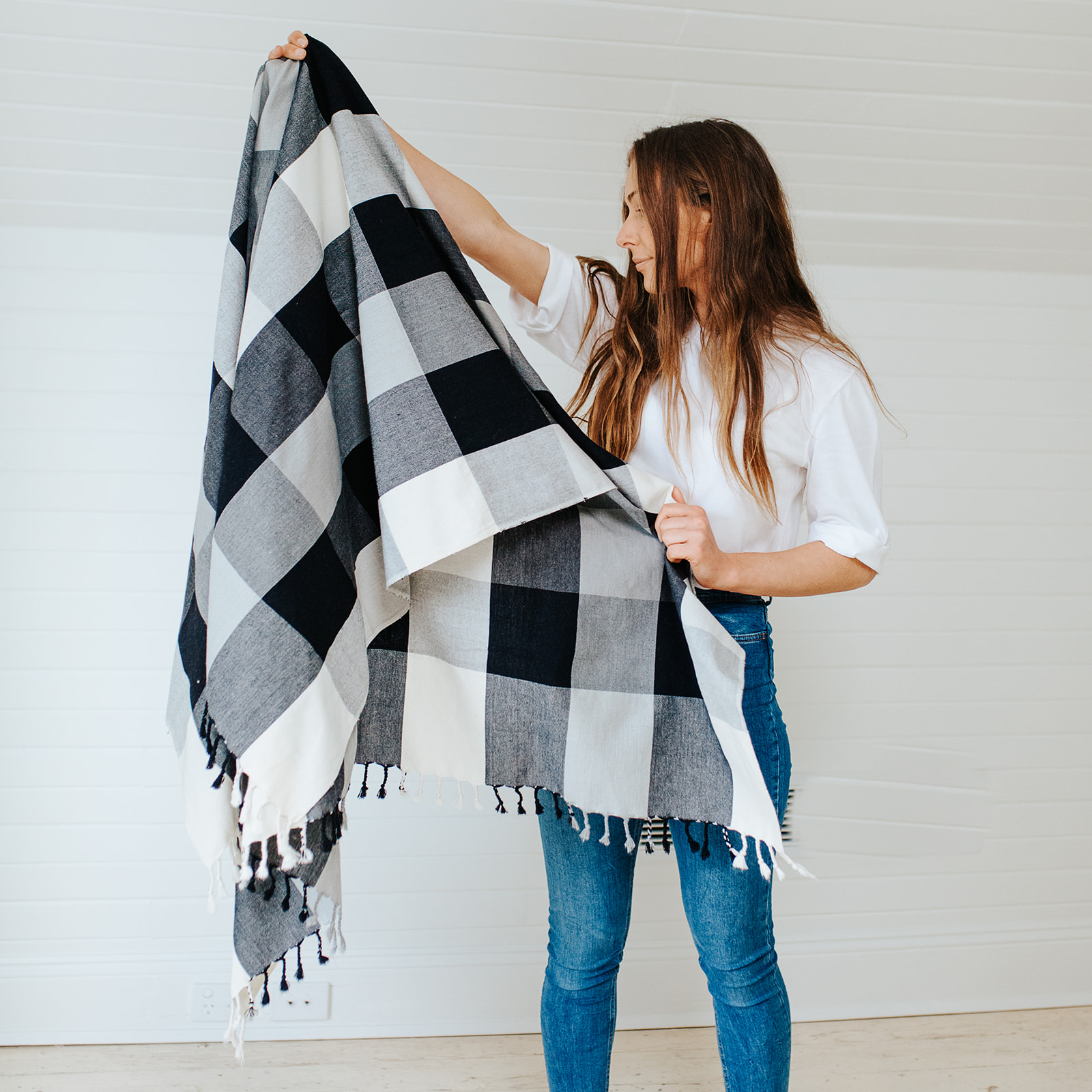 Wholesale Casablanca handloom blanket collection Earth Worthy