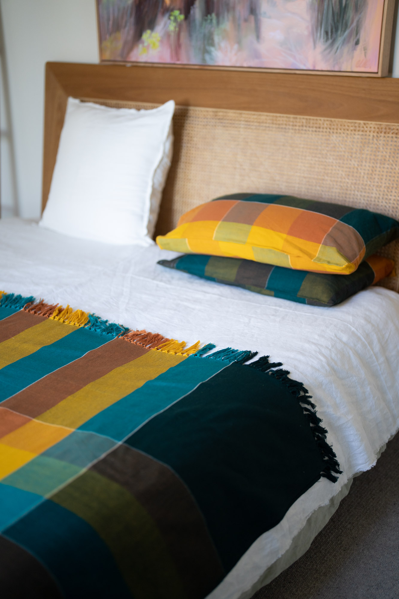 Forest handloom blanket collection