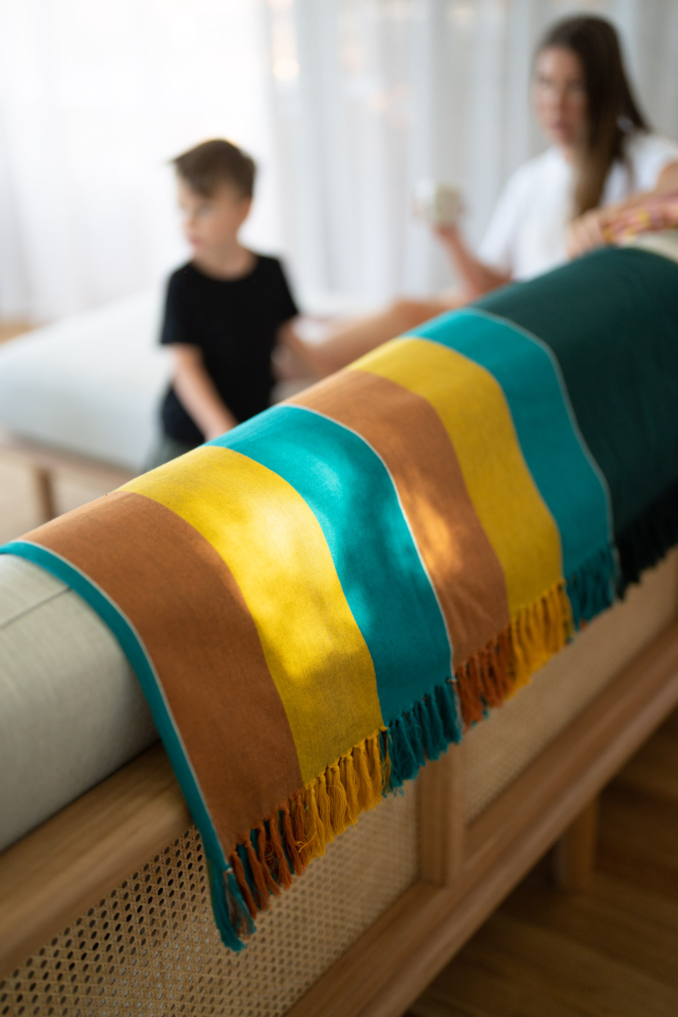 Forest handloom blanket collection