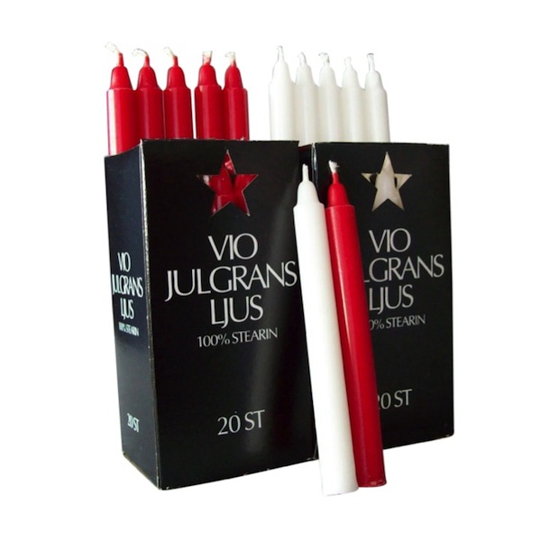 Wholesale Christmas tree candle Nordic Designs Fieldfolio