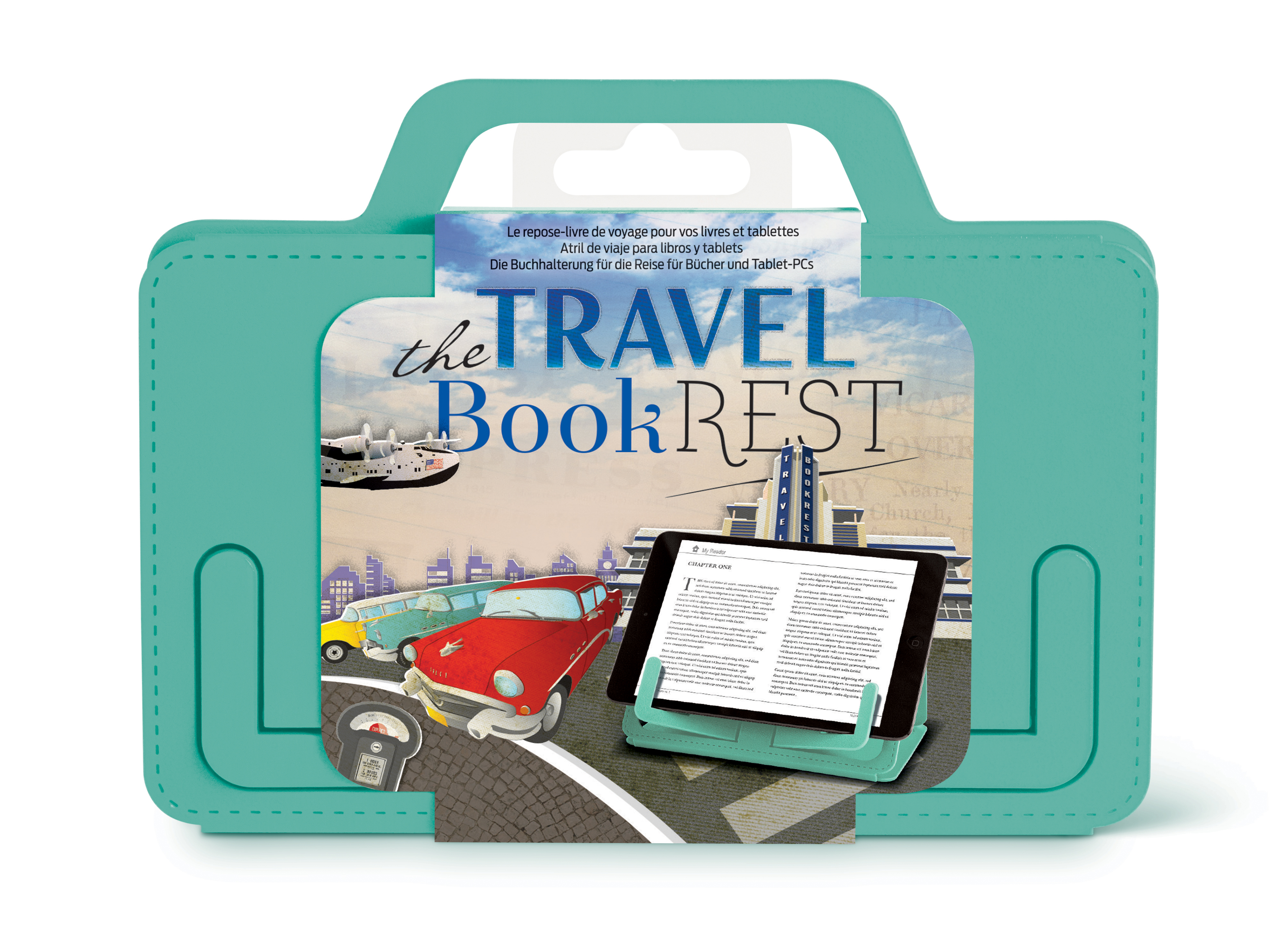 TRAVEL BOOK REST - MINT (35805)