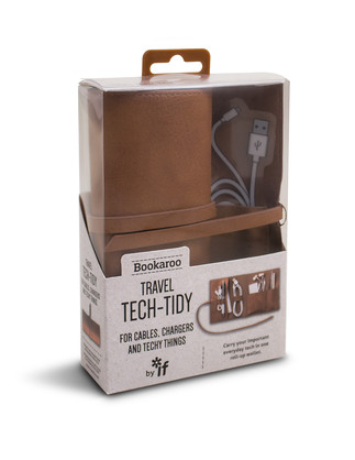 BOOKAROO TRAVEL TECH TIDY - BROWN (41002)