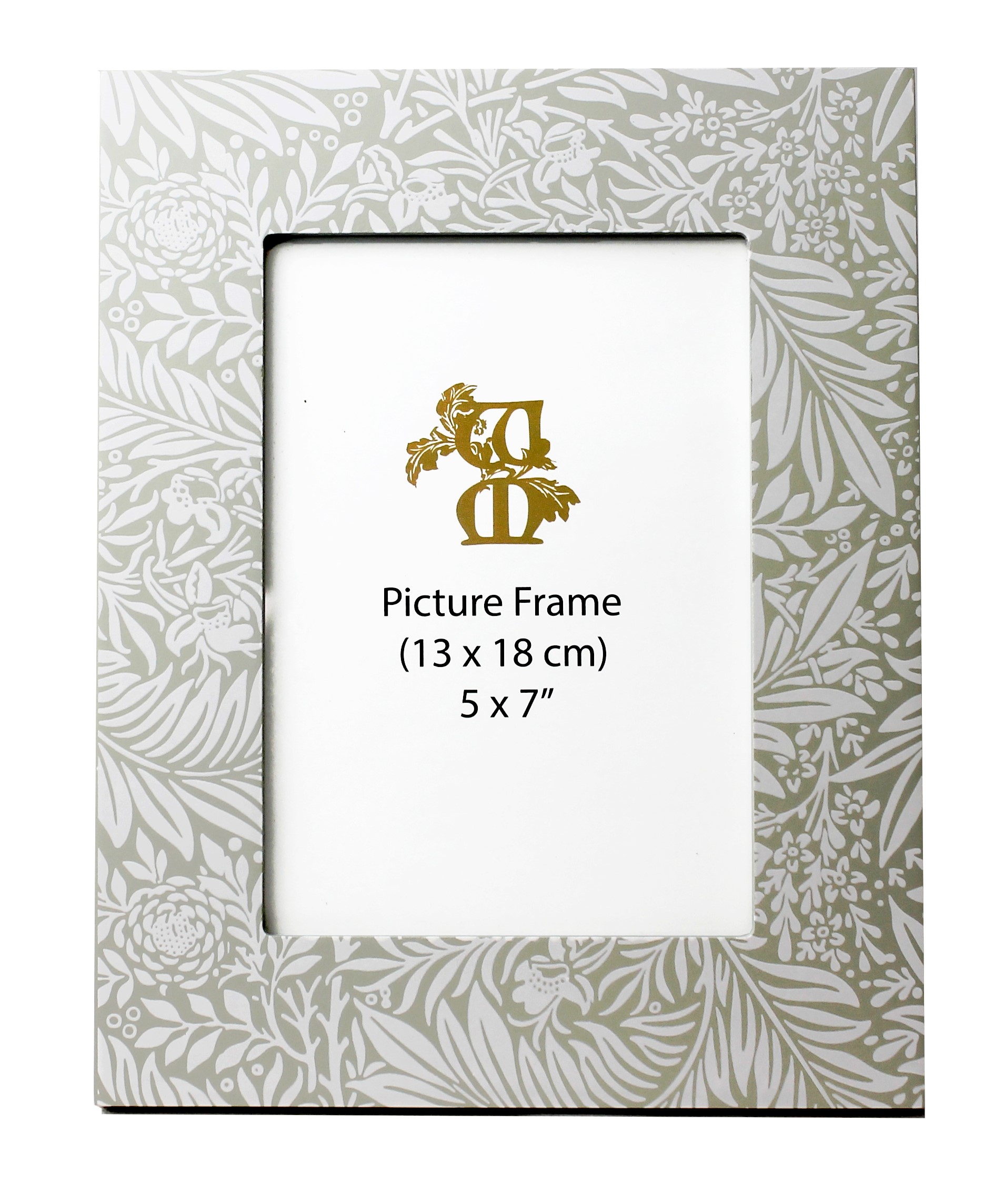 Photo Frame 5 x 7 - William Morris (Grey Larkspur)