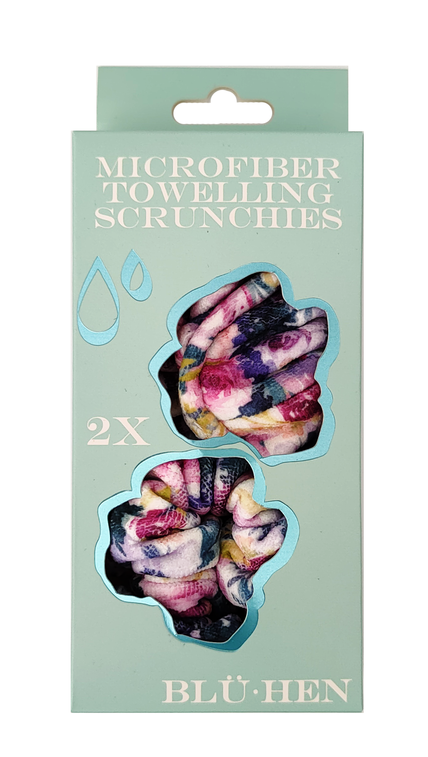 Bluhen - Peonie Rose Towelling Scrunchie