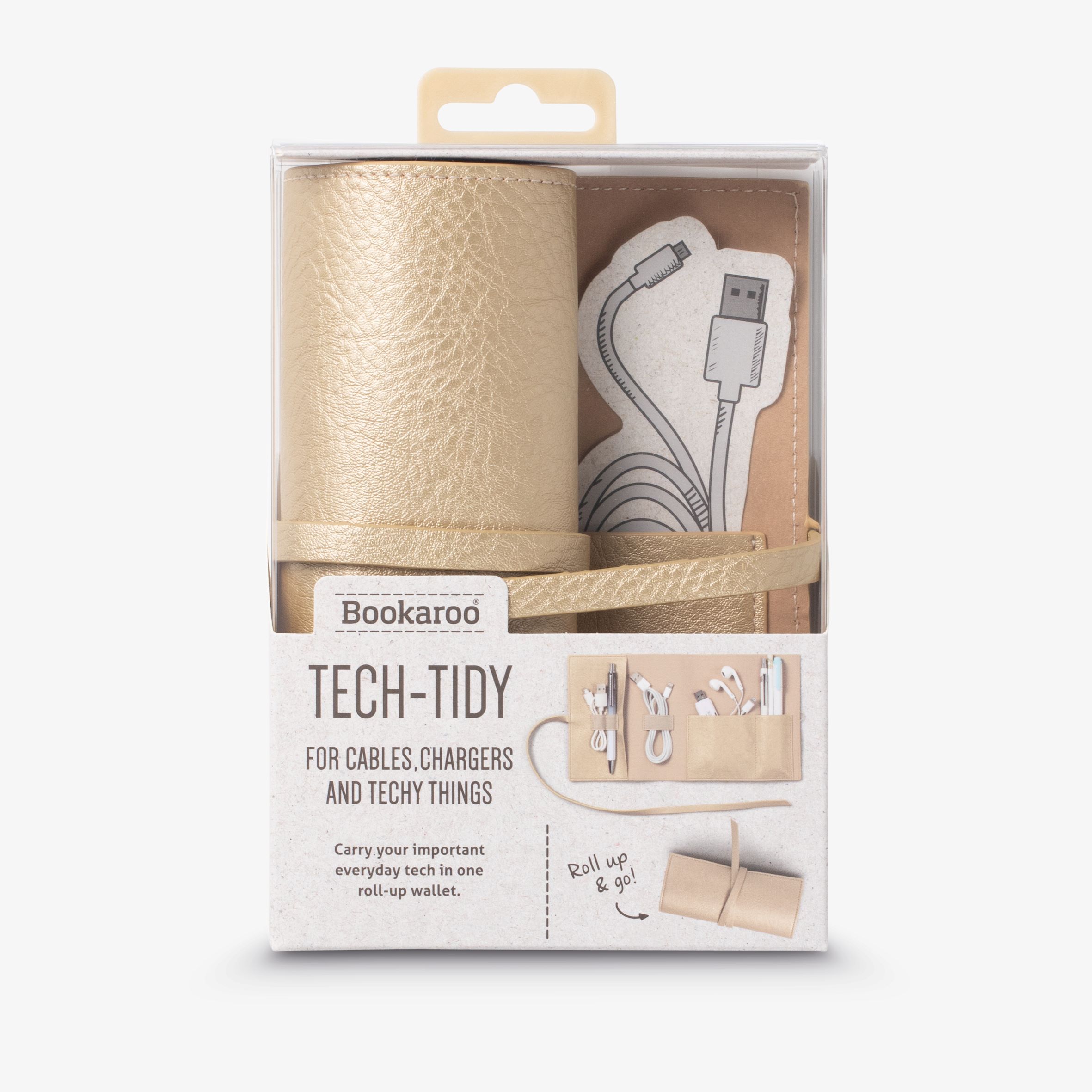Wholesale BOOKAROO TRAVEL TECH TIDY - GOLD - Artico - Fieldfolio