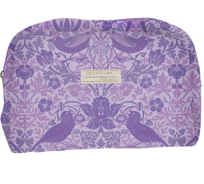 Cosmetic Bag - William Morris (Strawberry Thief)