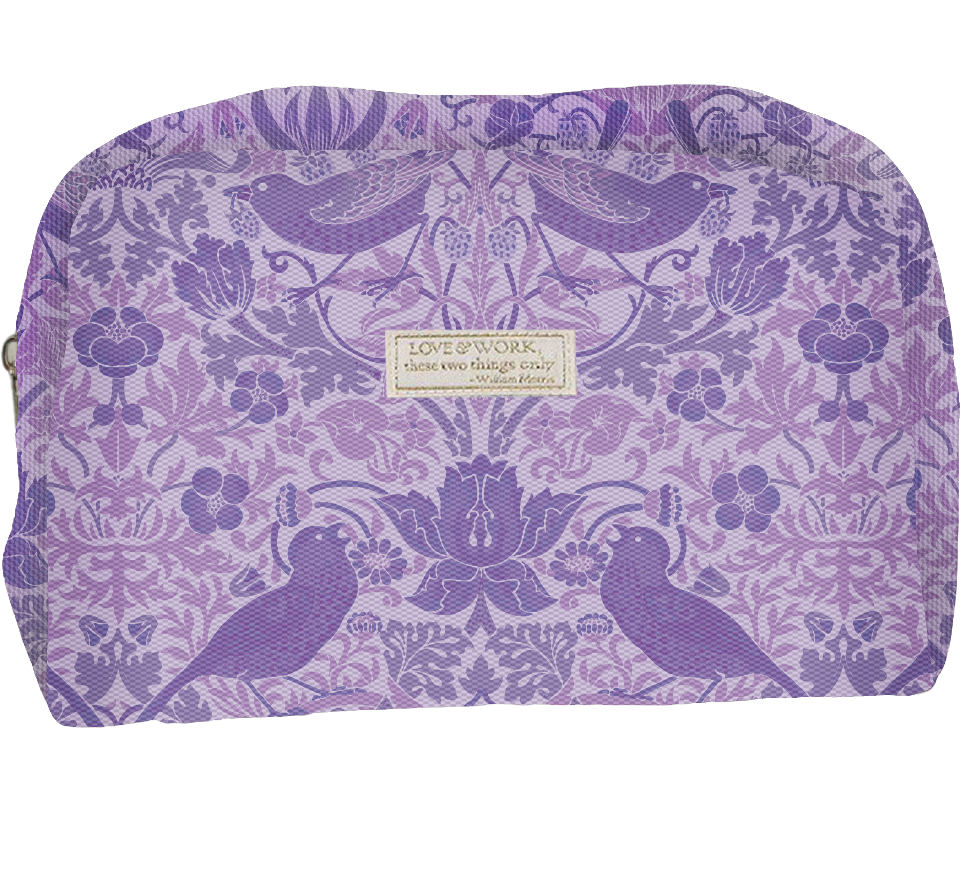 Cosmetic Bag - William Morris (Strawberry Thief)