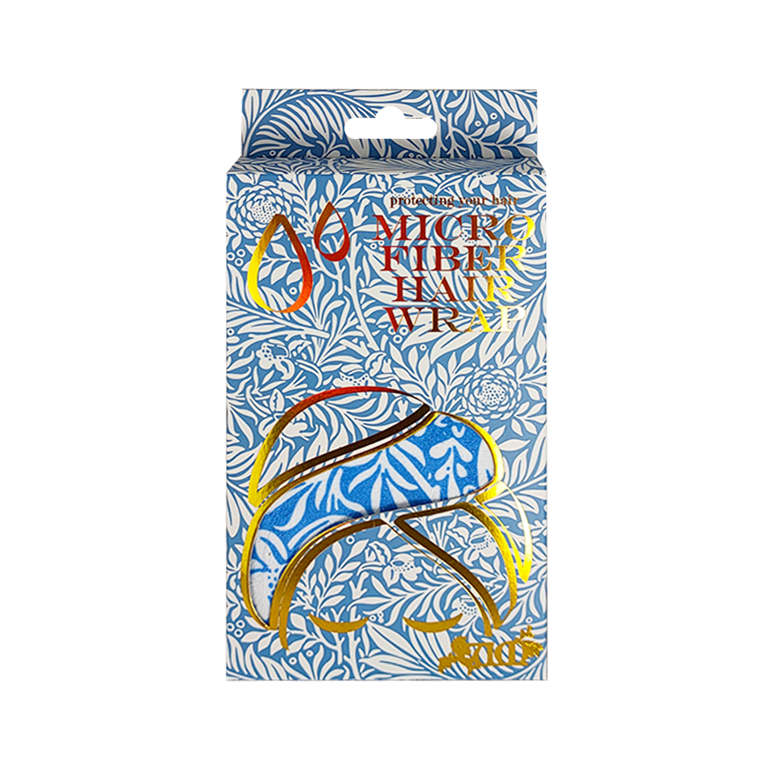 Hair Wrap - William Morris Blue Larkspur