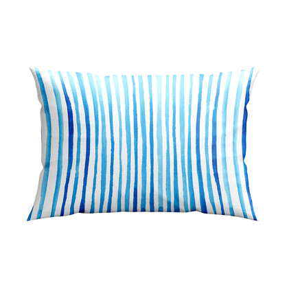 Bluhen - hampton Stripe Satin Pillow Case