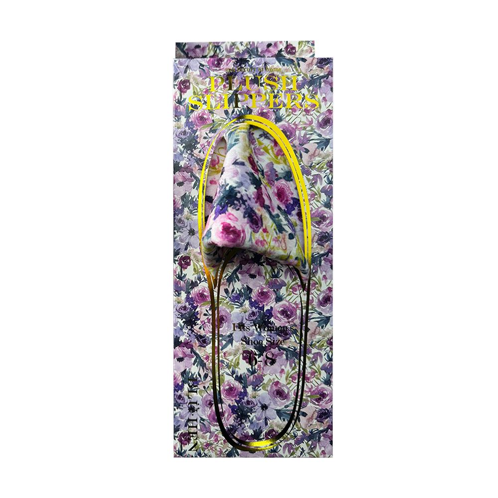 Plush Slippers 6-8 Size - Peonie Rose