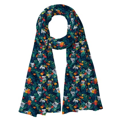 Scarf - Tropical Koala