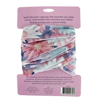 Ice Silk Wrap - Quiet Blossom