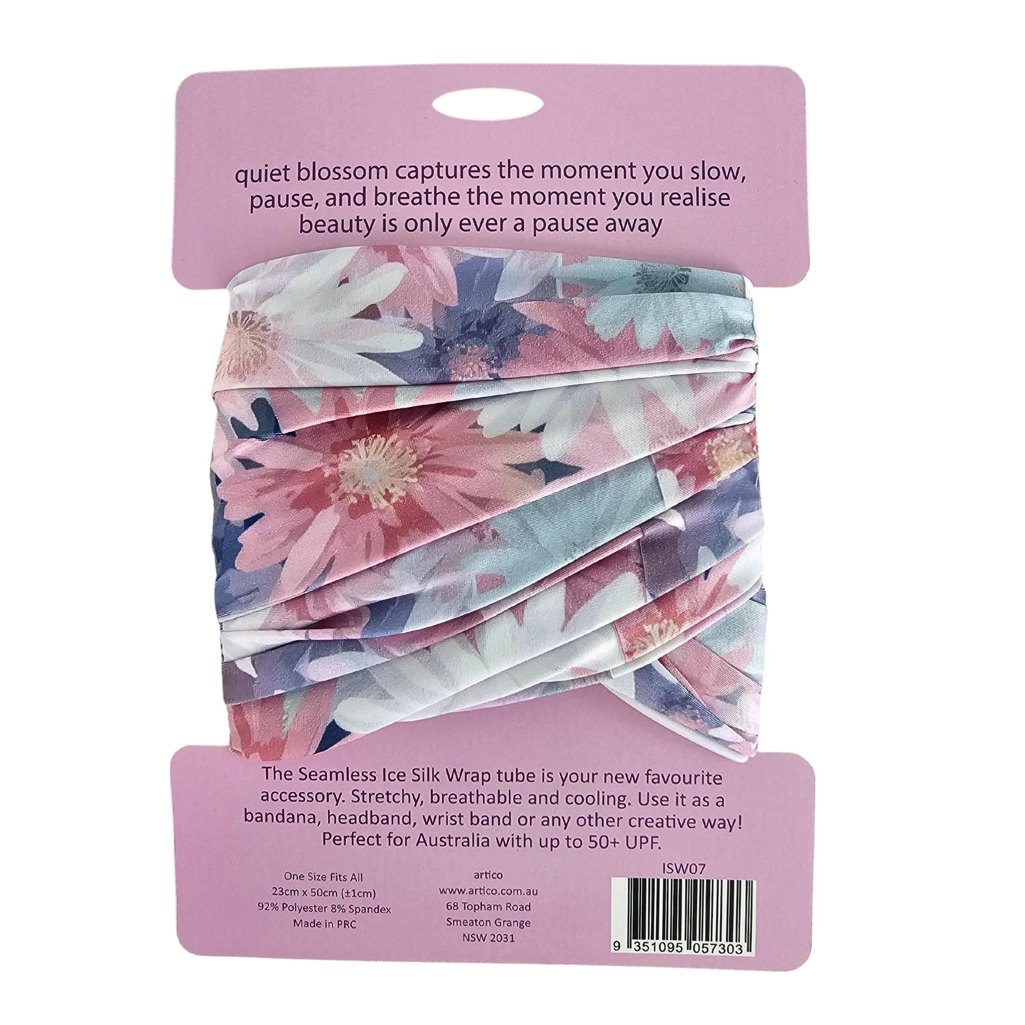 Ice Silk Wrap - Quiet Blossom