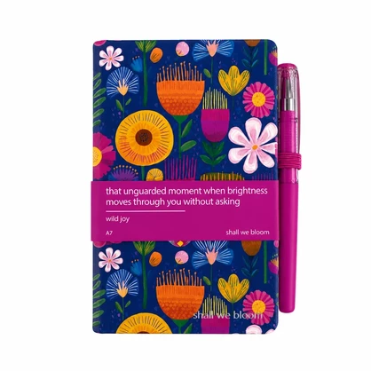 Journal A7 w/ Pen - Wild Joy