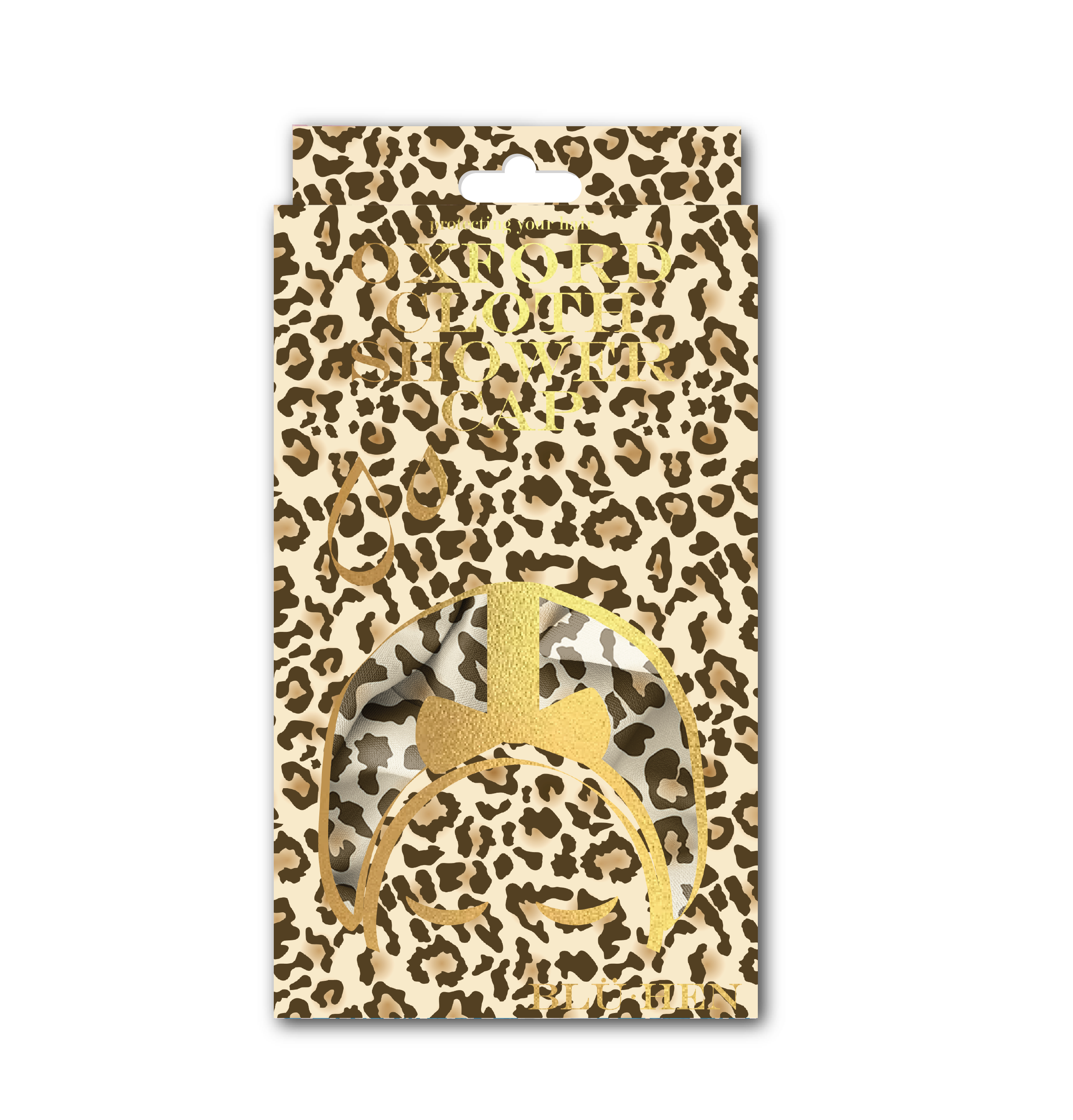 Bluhen - Leopard Print Shower Cap