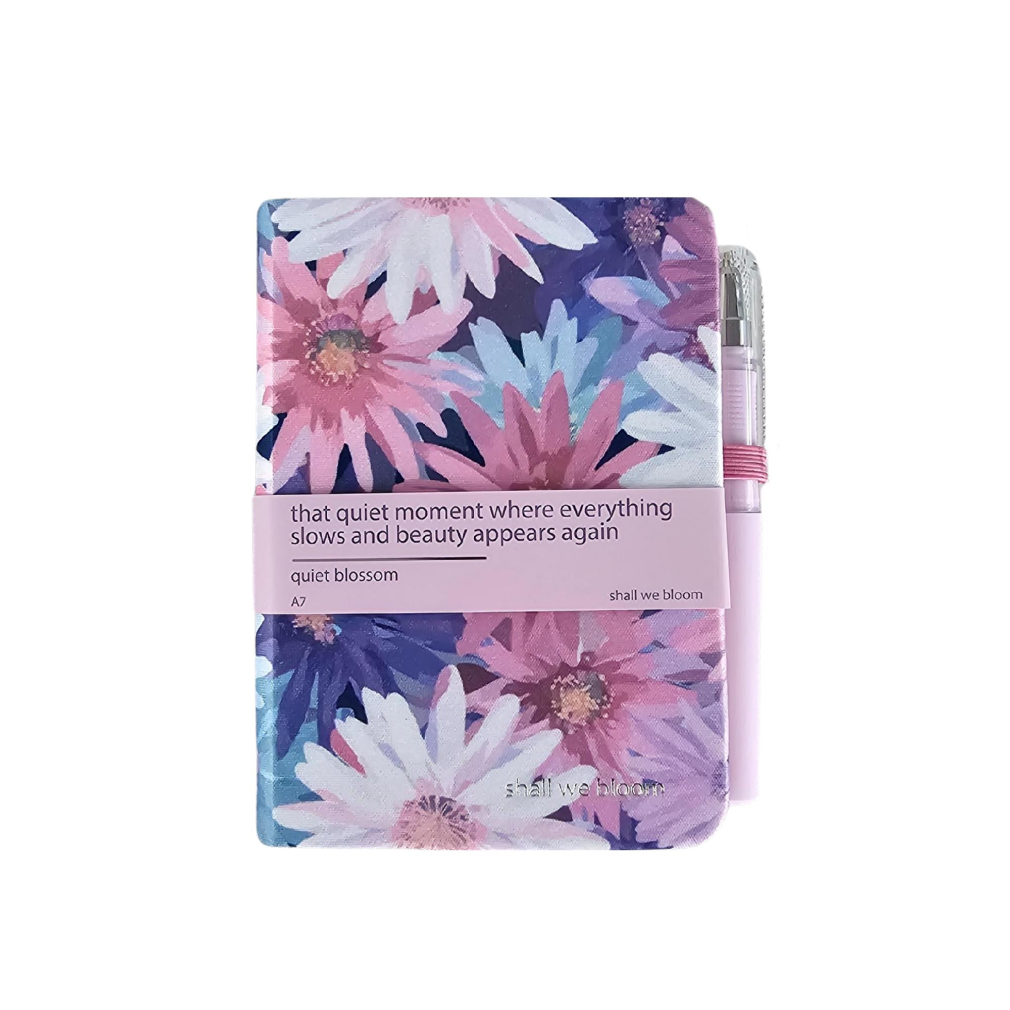 Journal A7 w/ Pen - Quiet Blossom