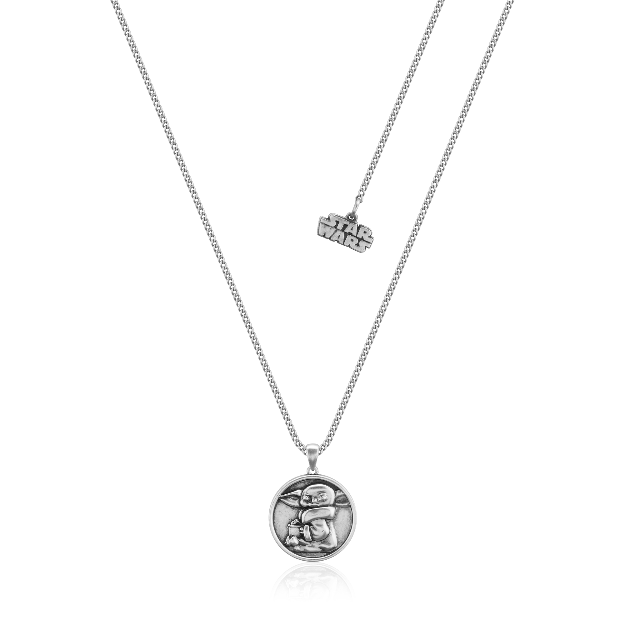 Grogu Precious Cargo Medallion Necklace