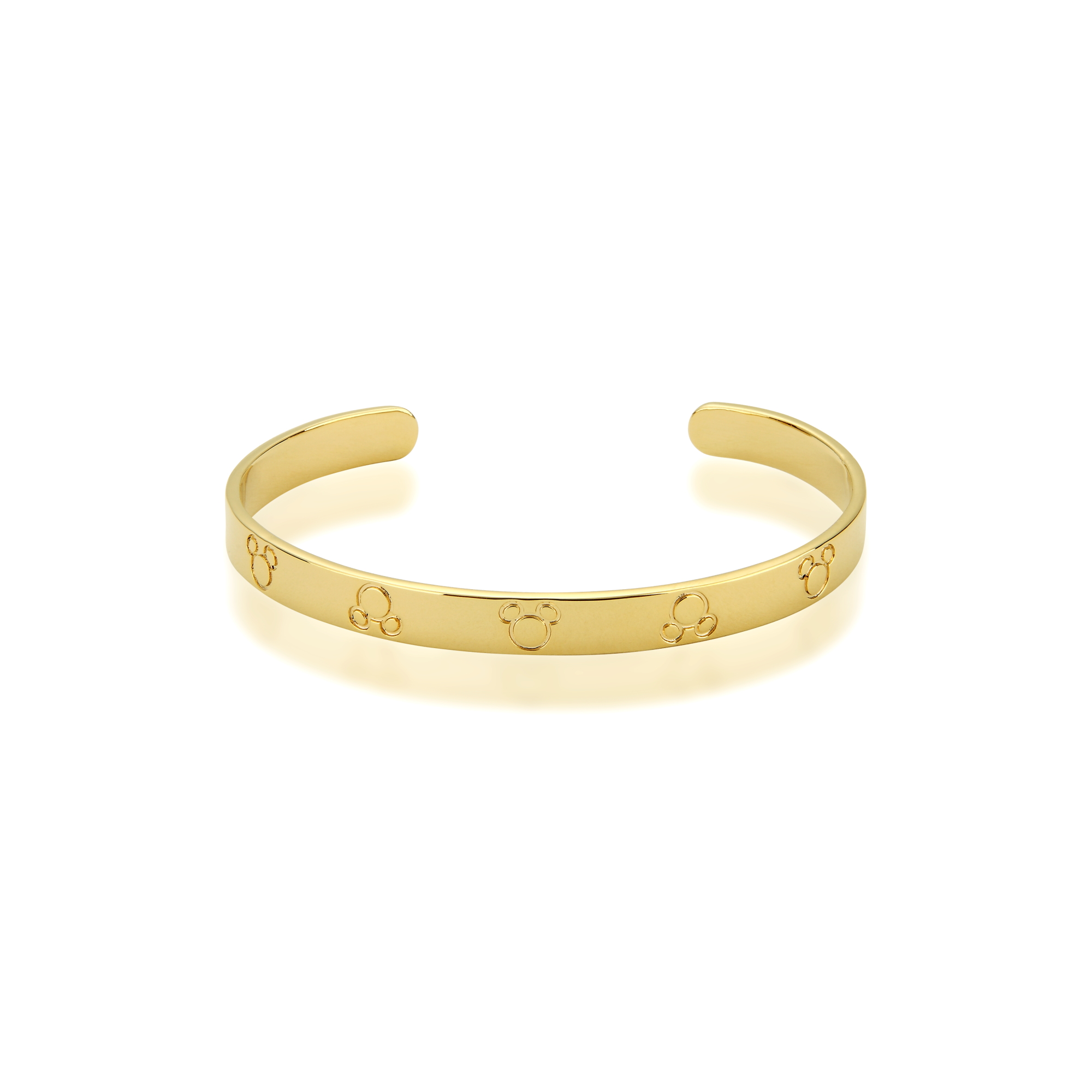 925 SS YGP MICKEY MOUSE BANGLE CUFF