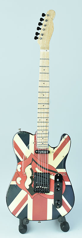 Miniature guitar The Rolling Stones