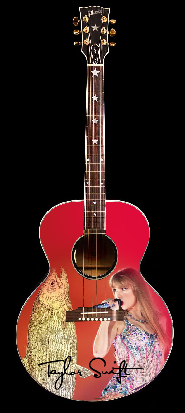 Miniature guitar Taylor Swift-1