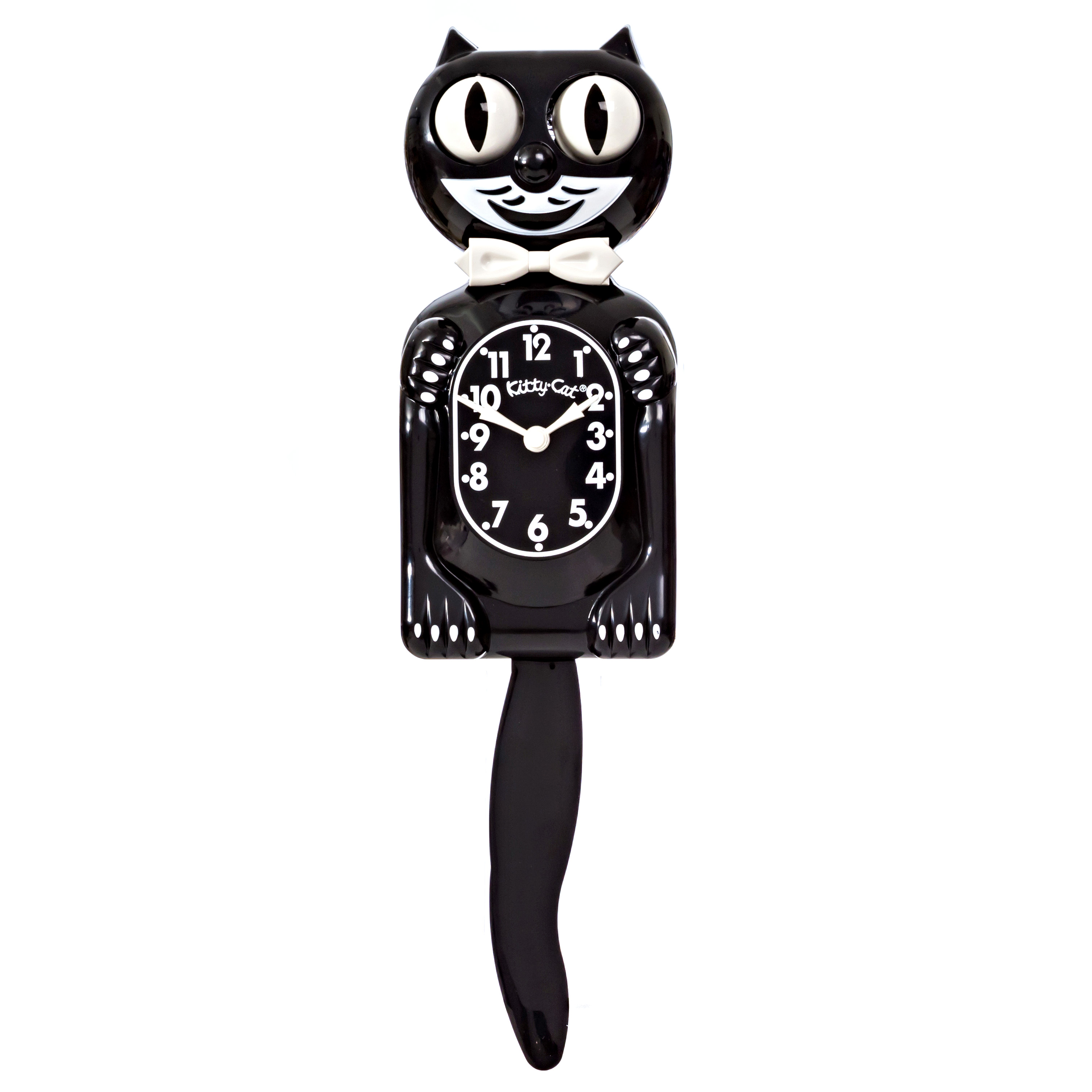 Black Kitty-Cat Clock