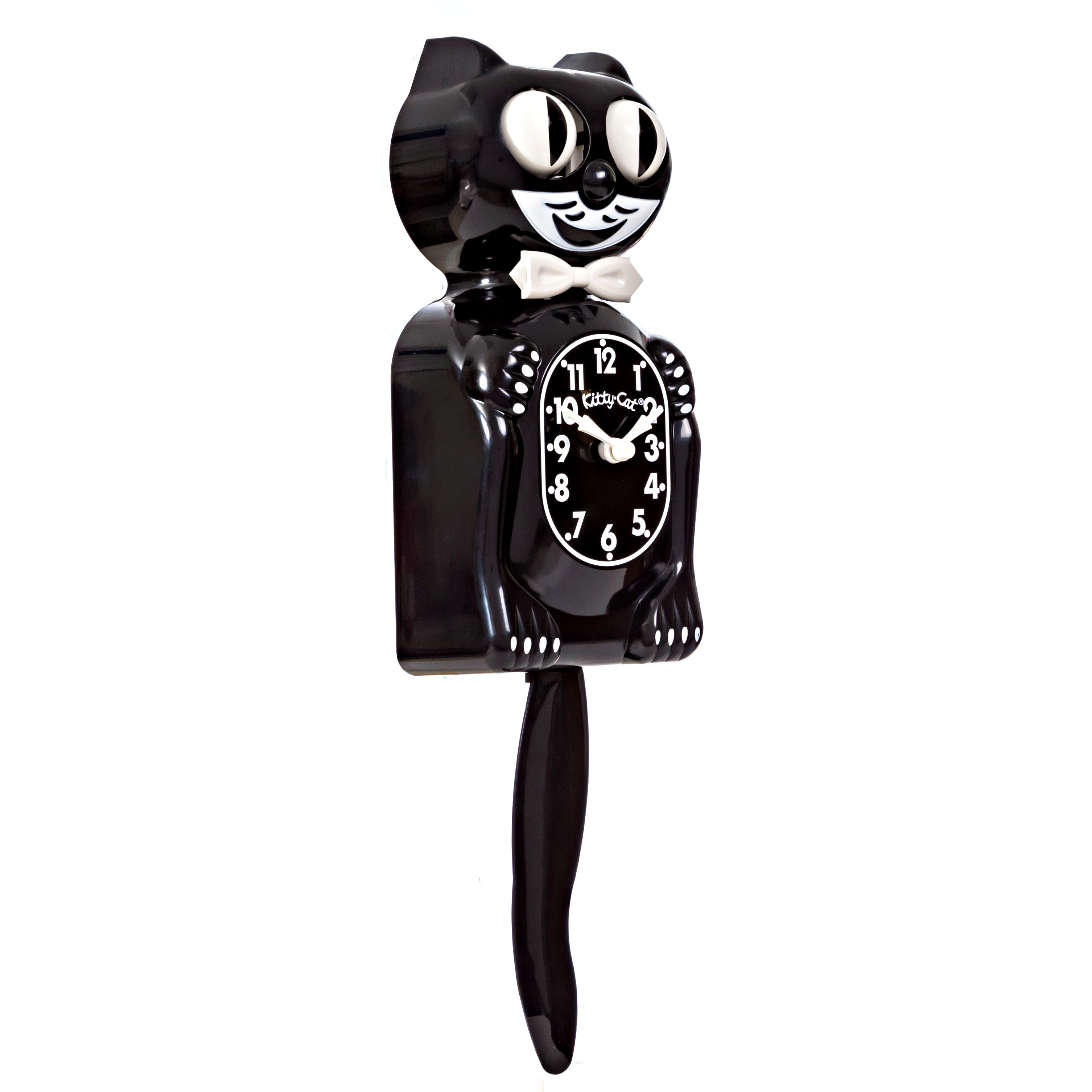 Black Kitty-Cat Clock