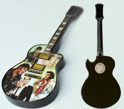Elvis Guitar Magnets (Pack of 5)