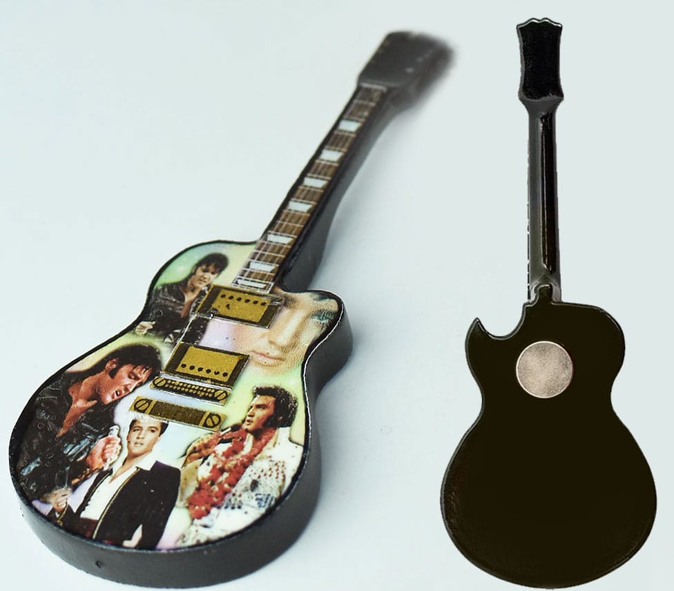 Elvis Guitar Magnets (Pack of 5)