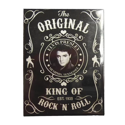 Elvis Magnet - Blk & Wht Est.