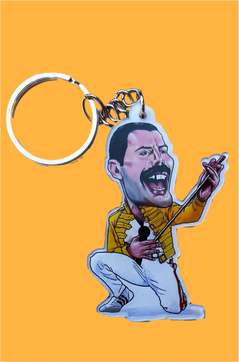 Wholesale Freddie Mercury Funky Keyring 1 - Ocean Peak Australia and ...