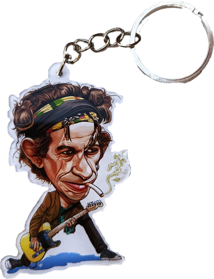 Wholesale Keith Richards Funky Keyring - Ocean Peak Australia and New ...
