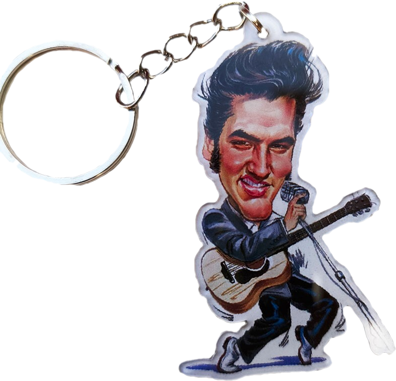 Wholesale Elvis Presley Funky Keyring 2 - Ocean Peak Australia and New ...