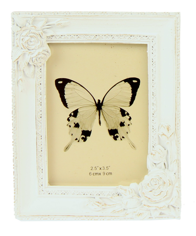 PF1071-23 AW : Roses in 2 corners photoframe